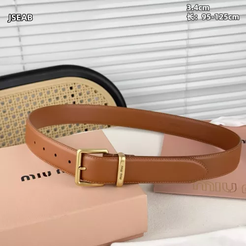 Replica MIU MIU AAA Quality Belts For Unisex #1365750 $48.00 USD for Wholesale