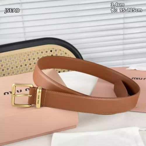 Replica MIU MIU AAA Quality Belts For Unisex #1365750 $48.00 USD for Wholesale
