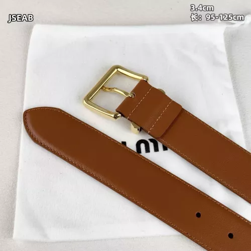 Replica MIU MIU AAA Quality Belts For Unisex #1365751 $48.00 USD for Wholesale