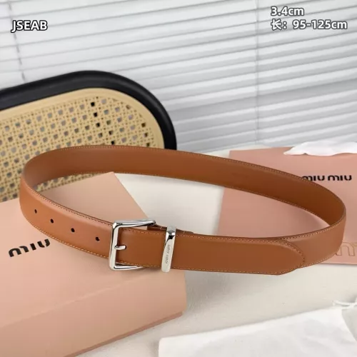Replica MIU MIU AAA Quality Belts For Unisex #1365752 $48.00 USD for Wholesale