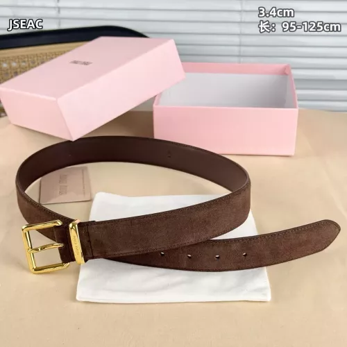Replica MIU MIU AAA Quality Belts For Unisex #1365754 $52.00 USD for Wholesale