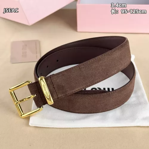 Replica MIU MIU AAA Quality Belts For Unisex #1365754 $52.00 USD for Wholesale