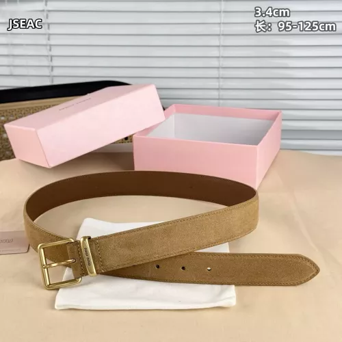Replica MIU MIU AAA Quality Belts For Unisex #1365758 $52.00 USD for Wholesale
