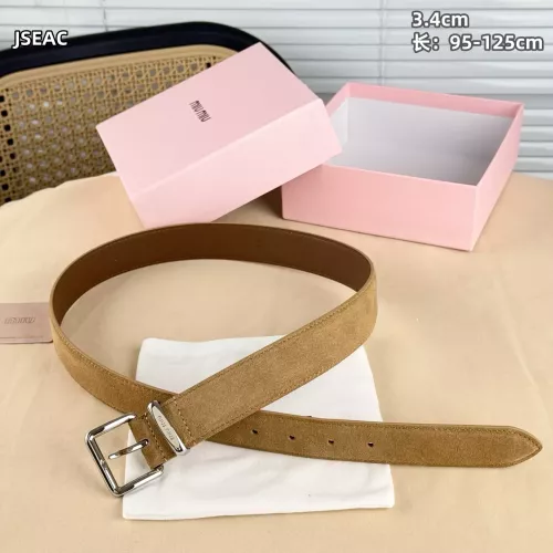 Replica MIU MIU AAA Quality Belts For Unisex #1365759 $52.00 USD for Wholesale
