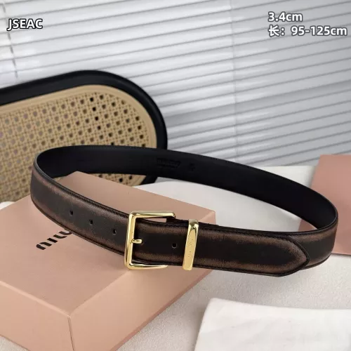 Replica MIU MIU AAA Quality Belts For Unisex #1365762 $52.00 USD for Wholesale