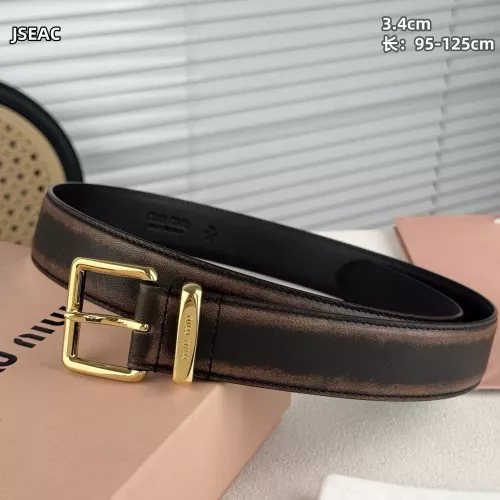 Replica MIU MIU AAA Quality Belts For Unisex #1365762 $52.00 USD for Wholesale