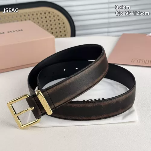 Replica MIU MIU AAA Quality Belts For Unisex #1365762 $52.00 USD for Wholesale
