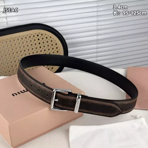 Replica MIU MIU AAA Quality Belts For Unisex #1365763 $52.00 USD for Wholesale