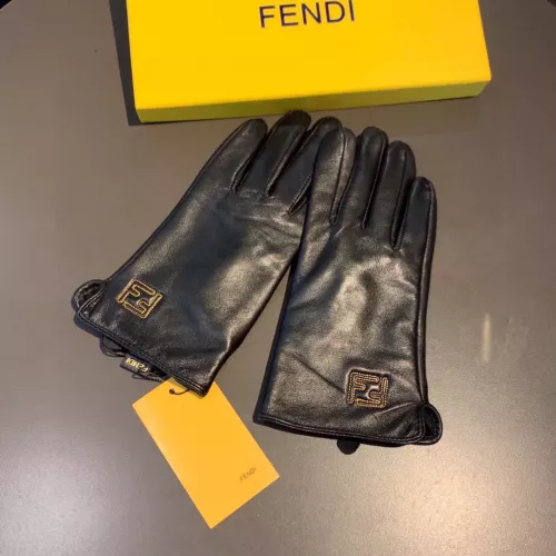 Replica Fendi Gloves For Women #1365783 $36.00 USD for Wholesale