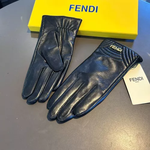 Replica Fendi Gloves For Women #1365784 $52.00 USD for Wholesale