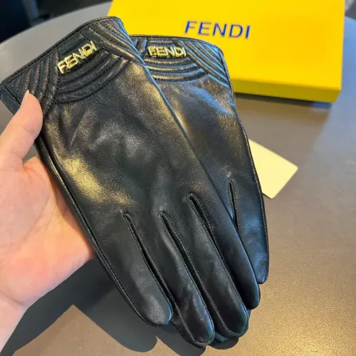 Replica Fendi Gloves For Women #1365784 $52.00 USD for Wholesale