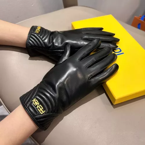 Replica Fendi Gloves For Women #1365784 $52.00 USD for Wholesale