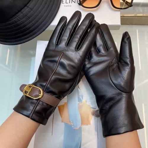 Replica Celine Gloves For Women #1365801 $52.00 USD for Wholesale