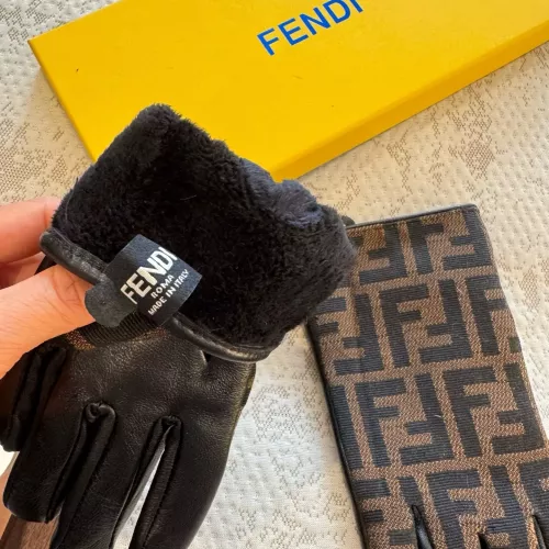 Replica Fendi Gloves For Women #1365832 $42.00 USD for Wholesale