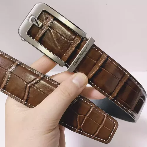 Replica Salvatore Ferragamo AAA Quality Belts For Men #1365844 $60.00 USD for Wholesale