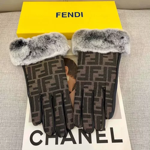 Fendi Gloves #1365848 $48.00 USD, Wholesale Replica Fendi Gloves