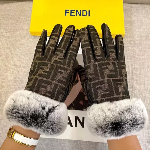 Replica Fendi Gloves #1365848 $48.00 USD for Wholesale