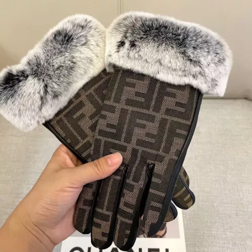 Replica Fendi Gloves #1365848 $48.00 USD for Wholesale
