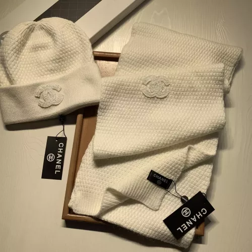 Replica Chanel Hat and Scarf Set #1365932 $52.00 USD for Wholesale