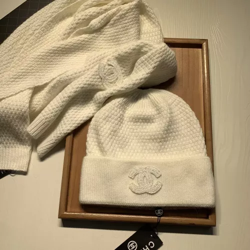 Replica Chanel Hat and Scarf Set #1365932 $52.00 USD for Wholesale
