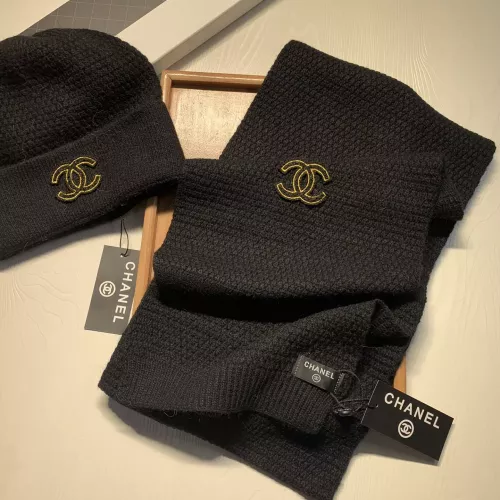 Replica Chanel Hat and Scarf Set #1365933 $52.00 USD for Wholesale