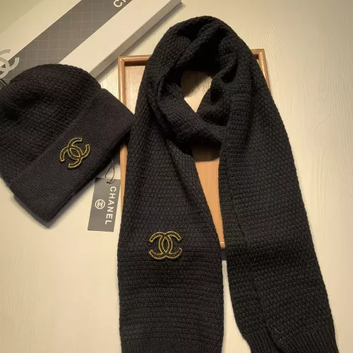 Replica Chanel Hat and Scarf Set #1365933 $52.00 USD for Wholesale