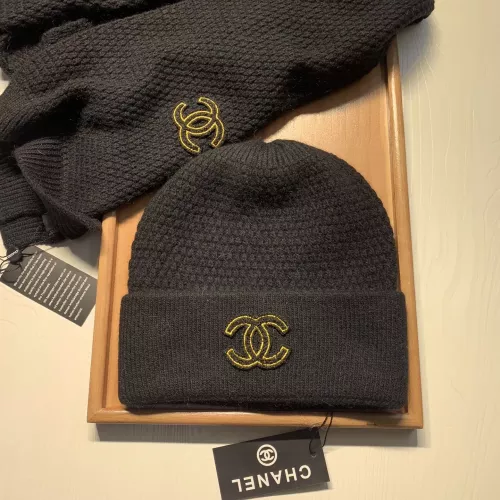 Replica Chanel Hat and Scarf Set #1365933 $52.00 USD for Wholesale