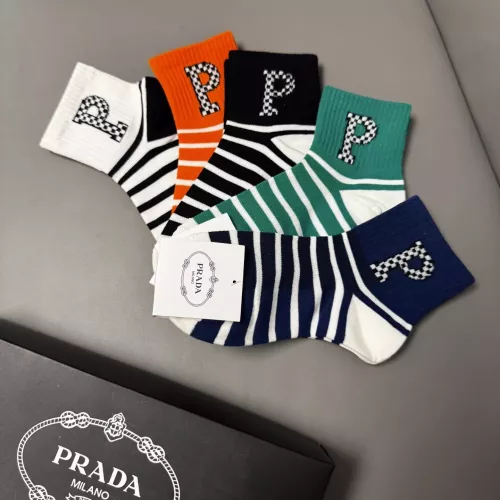 Replica Prada Socks #1366078 $25.00 USD for Wholesale