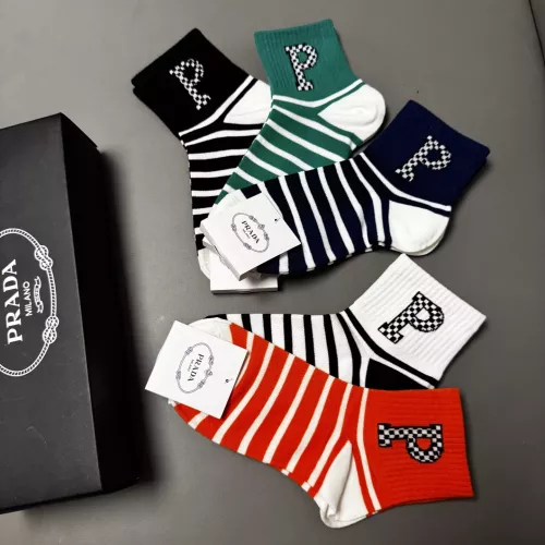 Replica Prada Socks #1366078 $25.00 USD for Wholesale