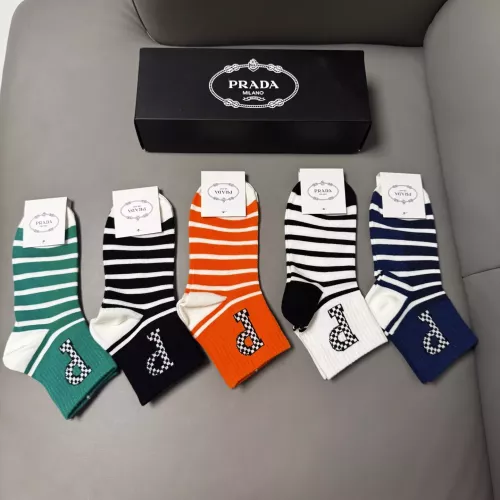 Replica Prada Socks #1366078 $25.00 USD for Wholesale