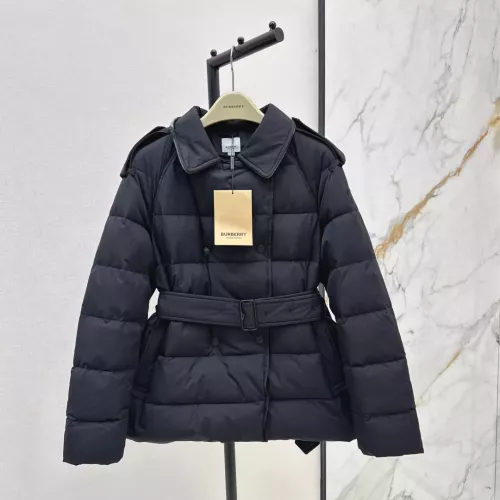 Burberry Down Feather Coat Long Sleeved For Women #1366310 $235.00 USD, Wholesale Replica Burberry Down Feather Coat