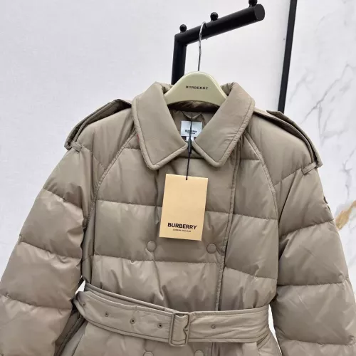 Replica Burberry Down Feather Coat Long Sleeved For Women #1366316 $245.00 USD for Wholesale