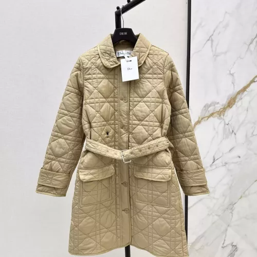 Christian Dior Down Feather Coat Long Sleeved For Women #1366318 $145.00 USD, Wholesale Replica Christian Dior Down Feather Coat