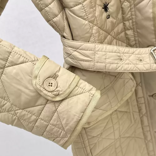 Replica Christian Dior Down Feather Coat Long Sleeved For Women #1366318 $145.00 USD for Wholesale