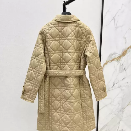 Replica Christian Dior Down Feather Coat Long Sleeved For Women #1366318 $145.00 USD for Wholesale