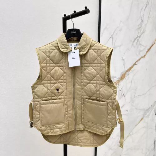 Christian Dior Down Feather Coat Sleeveless For Women #1366319 $128.00 USD, Wholesale Replica Christian Dior Down Feather Coat