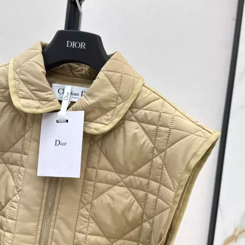 Replica Christian Dior Down Feather Coat Sleeveless For Women #1366319 $128.00 USD for Wholesale