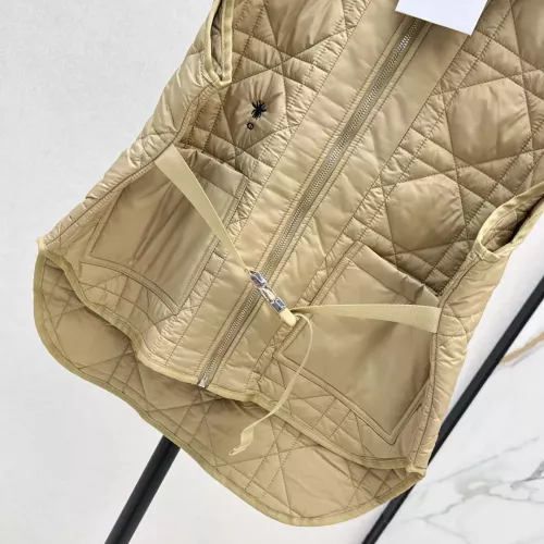 Replica Christian Dior Down Feather Coat Sleeveless For Women #1366319 $128.00 USD for Wholesale