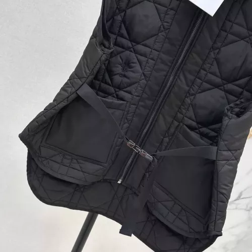 Replica Christian Dior Down Feather Coat Sleeveless For Women #1366321 $128.00 USD for Wholesale