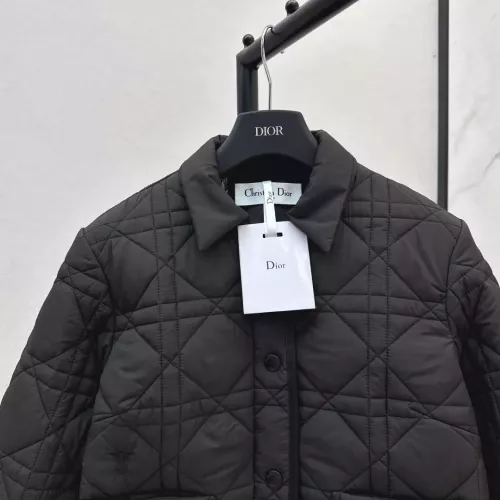 Replica Christian Dior Down Feather Coat Long Sleeved For Women #1366323 $135.00 USD for Wholesale