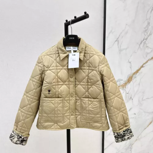 Christian Dior Down Feather Coat Long Sleeved For Women #1366324 $135.00 USD, Wholesale Replica Christian Dior Down Feather Coat