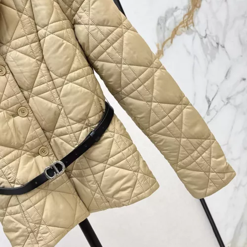 Replica Christian Dior Down Feather Coat Long Sleeved For Women #1366327 $135.00 USD for Wholesale