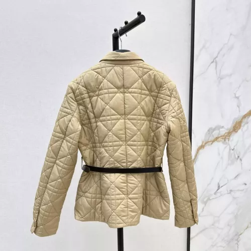 Replica Christian Dior Down Feather Coat Long Sleeved For Women #1366327 $135.00 USD for Wholesale