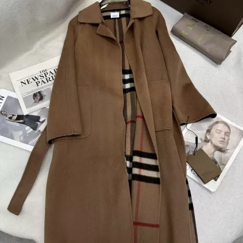 Burberry Coats Long Sleeved For Women #1366335