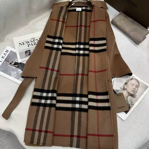 Replica Burberry Coats Long Sleeved For Women #1366335 $297.52 USD for Wholesale