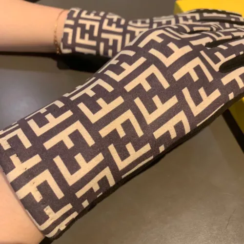 Replica Fendi Gloves #1366444 $32.00 USD for Wholesale