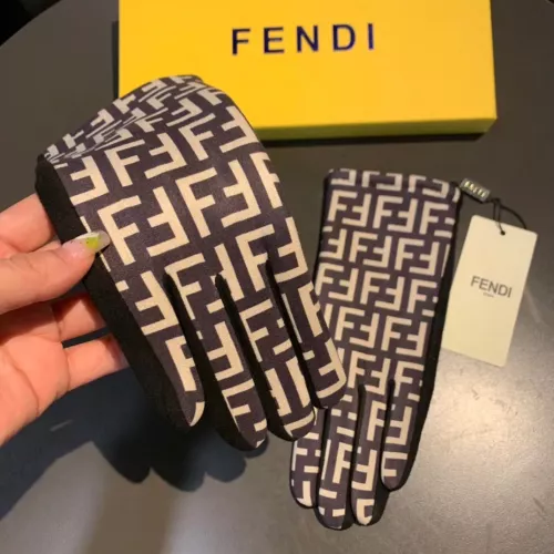 Replica Fendi Gloves #1366444 $32.00 USD for Wholesale
