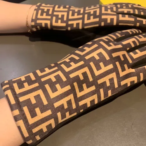 Replica Fendi Gloves #1366445 $32.00 USD for Wholesale