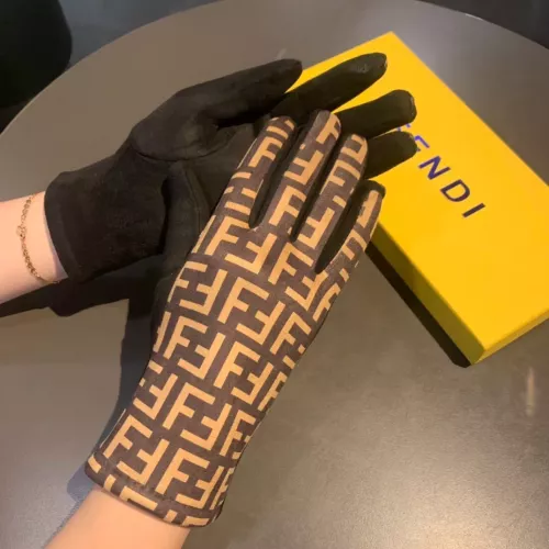 Replica Fendi Gloves #1366445 $32.00 USD for Wholesale