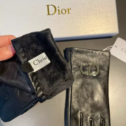 Replica Christian Dior Gloves For Women #1366454 $52.00 USD for Wholesale